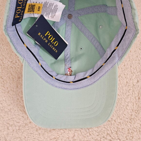 NEW! Mint Green Polo Ralph Lauren Baseball Hat - Picture 7 of 7